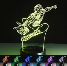 Load image into Gallery viewer, Spiderman Night Light