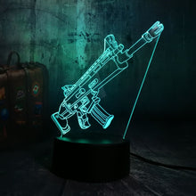 Load image into Gallery viewer, SCAR-L Rifle LED Night Light Desk Lamp