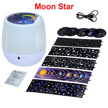Load image into Gallery viewer, Colorful Starry Sky Projector Night Light