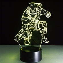 Load image into Gallery viewer, Marvel  Captain America Light 3D