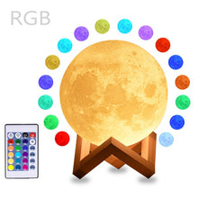 Load image into Gallery viewer, Rambery moon lamp 3D