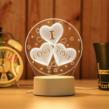Load image into Gallery viewer, 3D LED Lamp  Love