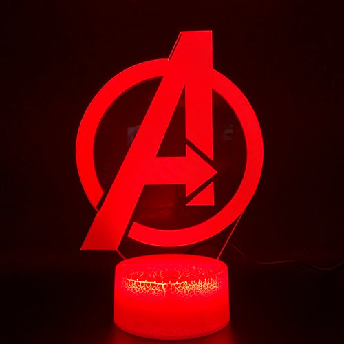 Marvel The Avengers Logo  LED Night Light