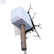 Load image into Gallery viewer, Marvel avengers LED wall lamp