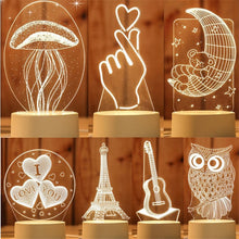 Load image into Gallery viewer, 3D LED Lamp  Love
