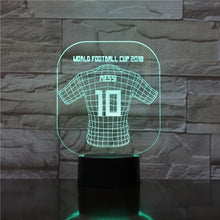 Load image into Gallery viewer, Kids 3d Lamp Football Led Night Light C Ronaldo