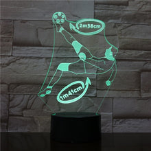 Load image into Gallery viewer, Kids 3d Lamp Football Led Night Light C Ronaldo