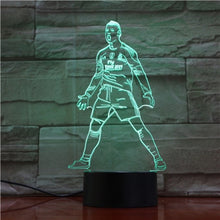 Load image into Gallery viewer, Kids 3d Lamp Football Led Night Light C Ronaldo