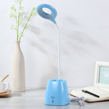 Load image into Gallery viewer, Geoeon Multifunction LED 3.7V Desk Lamp  Touch Switch USB Pen Holder